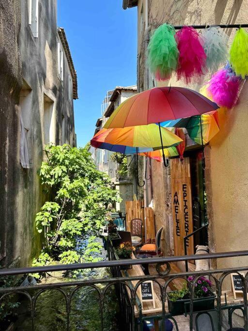 Lou Paseo : Appartement Brocante Centre Historique LʼIsle-sur-la-Sorgue Extérieur photo