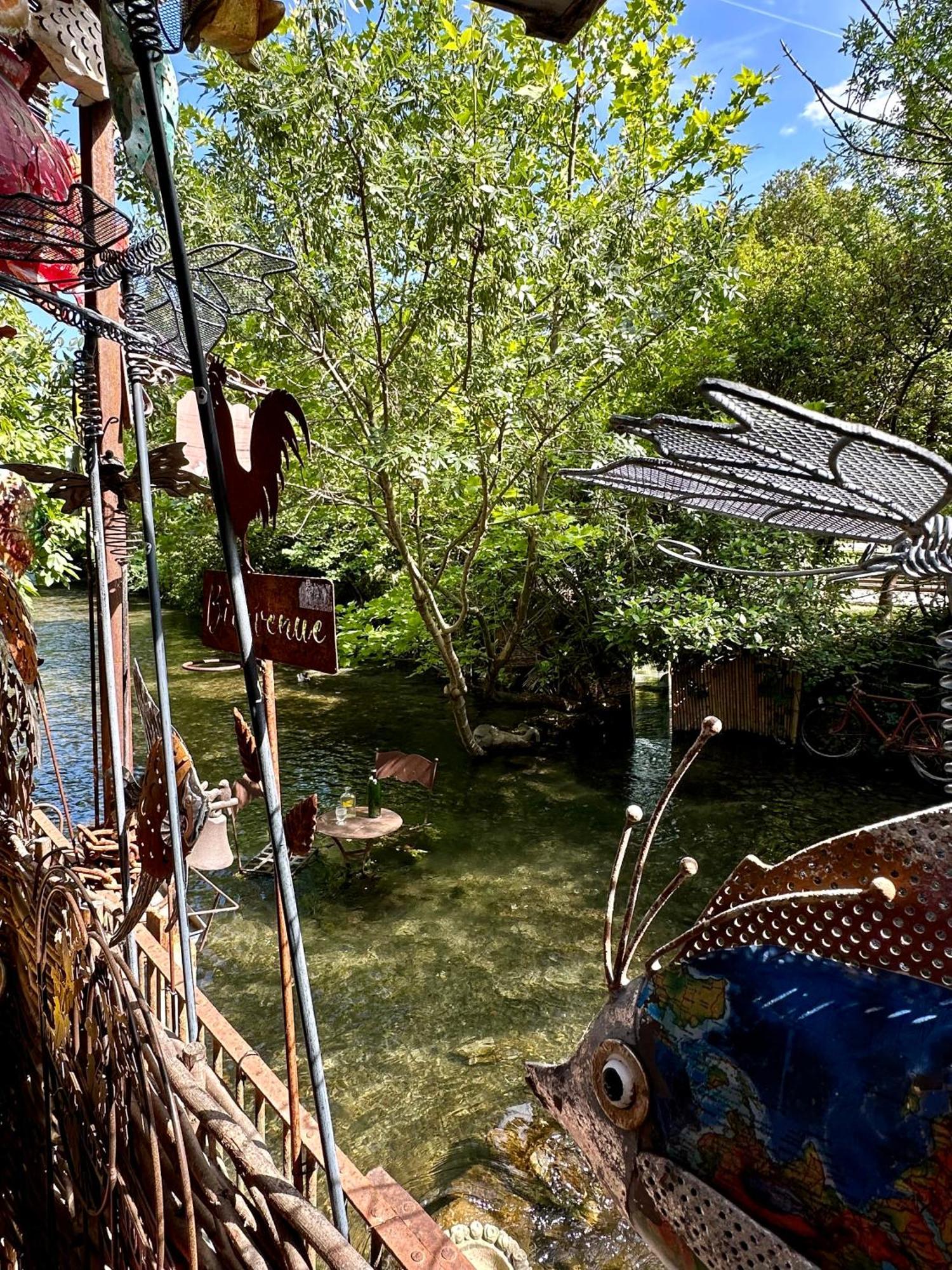 Lou Paseo : Appartement Brocante Centre Historique LʼIsle-sur-la-Sorgue Extérieur photo